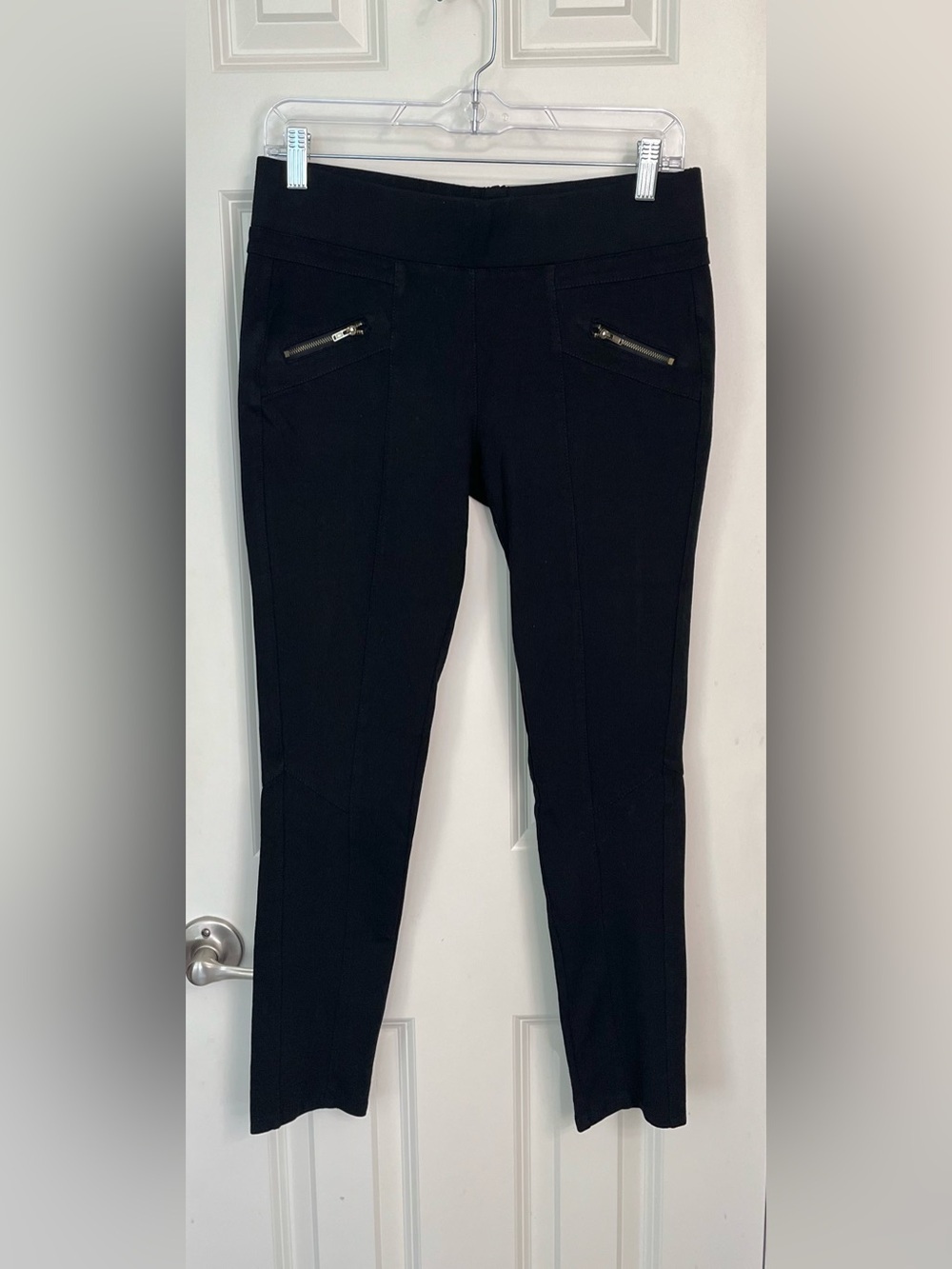 Ci Sono Zippered Ponte Leggings